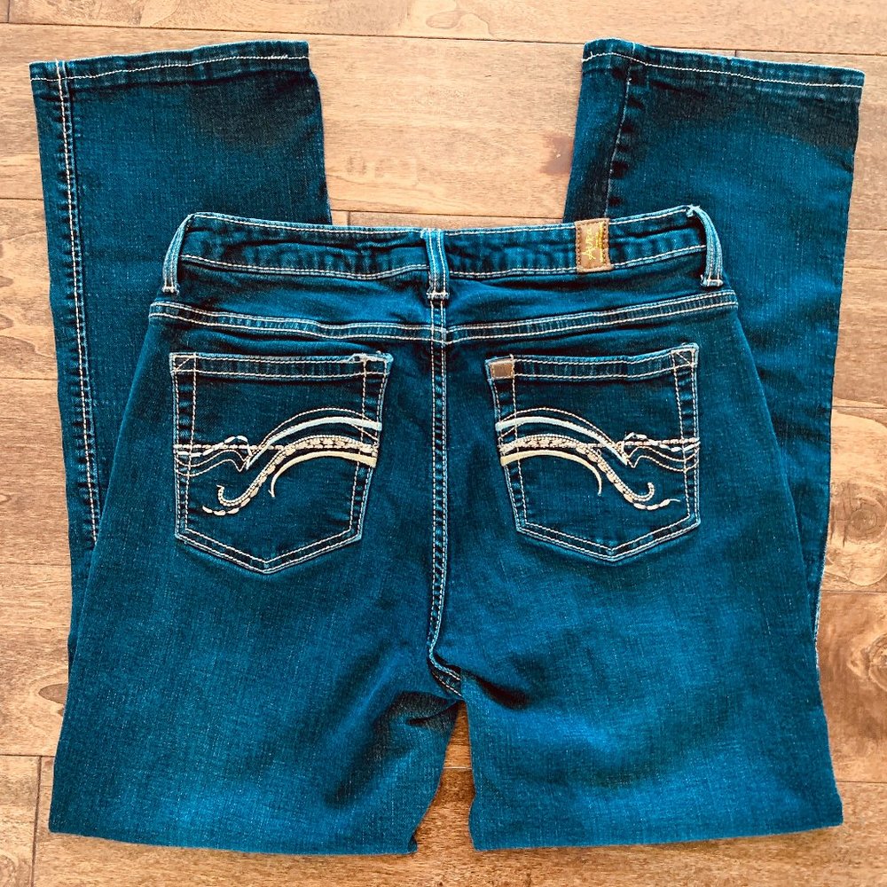 Wrangler Aura Slimming Stretch Boot Cut Jeans
